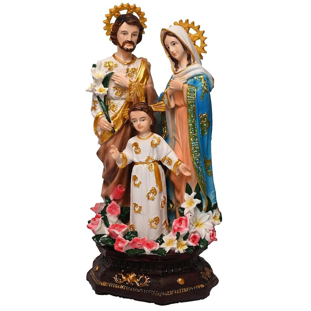 The Holy Family 11  INCHES OR  12 INCHES  Catholic Statues for Home/Living Room/Prayer Room/Gifting