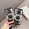 Retro Anti-Drop Camera Phone Case for Samsung Galaxy S24 Ultra/S21/S22, Emily Style