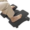Adjustable Angle and for Office and Home Use Under-Desk Footrest, Non-Slip, Height, Black,