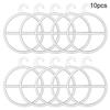 Saving Multi Purpose Closet Organizer Storage Racks Circle Shape Scarf Hanger Tie Clothes Rack