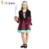 Carnival Festival Party Costume Pirates of the Caribbean Girls Purple Dress Pirate Stage Performance Costume