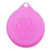 "Three-in-One Self-Sealing Pet Food Lid for Dog and Cat Bowls"