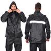 LichKing  Men's Outdoor Waterproof Windproof Lightweight Hooded Rain Coat+Pants Raincoat