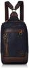 Lee Backpack with Antique Leather Faux Leather Navy 3-Way Handles, (Tablet Storage),