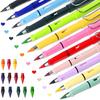 12Pcs Inkless Pencil Set with Erasers High-tech Aerospace Graphite Ergonomic Design Writing Tool