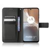 Diamond Pattern PU Leather Full Body Shockproof Wallet Flip Case Cover with Card Slot Holder For Moto G72 E22 G32 G62 G42 G22 G200 E20 E40 Motorola