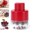 Cherry Pitter Tool 7-in-1 Cherry Stone Remover Portable Fruit Seeds Remover