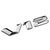 V12 3D 100% Metal Refit Car Auto Chrome Fender Badge Emblem Logo Sticker SUV for B/enz S600L S600 S Class
