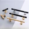 Nordic Black Cabinet and Drawer Handle for Wardrobe and Bathroom