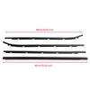 Car Window Weather Rubber Strips Fit For Hyundai I30 2008-2011 Direct Replacement Accessories Window Glass Waterproof Trim Strip