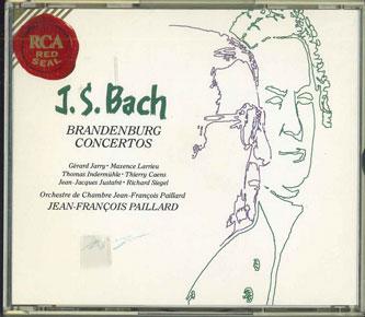CD JEAN FRANCOIS PAILLARD - J.s.bach:brandenburg Concertos BVCC303031 RCA Japan Classical Used