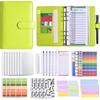 With Zipper Cash Envelopes Budget Binder A6 Savings Binder Budget Planner Organizer  Men Women