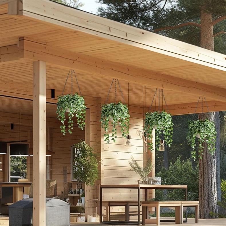 Garden Plant Long Hanging Chains Multifunctional Flower Pot Hanger Replacement for Planters and Lanterns