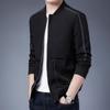 Autumn and Winter Thin Jacket Men's Jacket Trendy Men's Clothing Handsome Jacket Men's Stand-up Collar