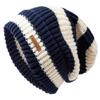 Winter Thick Thread Needle Striped Knitted Hat Head Girdle Face Small Casual Day System All Match Woolen Pile Cap