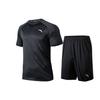 SS22 Breathable Running Training Quick-Dry Shorts Casual Sports Set Men Shorts Black 952222201-4