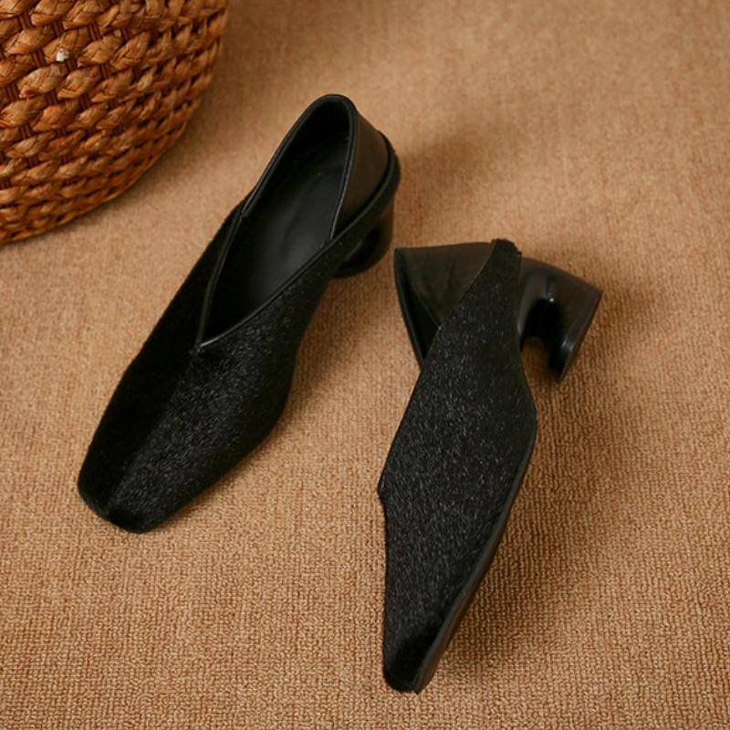 Leopard Women Mid Heels Shoes Spring Casual Fashion Sandals Dress Woman Pumps 2025 Designer Trend Walking Cozy Female Zapatillas