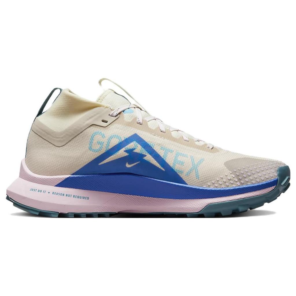 Nike React Pegasus Trail 4 GORE-TEX Sanddrift Pearl Pink Women Sneakers Cream Coconut-Milk Mineral-Teal DJ7929-100