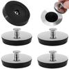4pcs 35mm Universal Rubber Sink Plug Drain Stoppers for Wash Basin Bathtub Bathroom Laundries Kitchen Suitable for 33-37mm Drain Hole