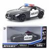 1/36 Scale Benz AMG GTS Police Car Model Car Diecast Toys for Kids Boys Gift Pull Back