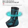 1Pc Ankle Support Sleeve Elastic & Breathable Compression Strap for Arthritis Achilles Tendonitis Plantar Fasciitis Joint Pain Ankle Braces