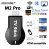 M2 Pro Wireless WiFi TV Stick Display TV Dongle HDMI-compatible Smart TV Screen Projector 1080P 4K For DLNA IOS Andorid