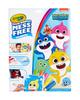 Crayola Baby Shark Color Wonder Page Coloring Book Great for Toddler Gifts and Christmas No-Mess Presents.