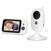 2.4G Wireless Digital Camera Baby Monitor with Night Vision 3.5inch Color LCD Temperature Detect Security Camera Battery Monitor InfraredA
