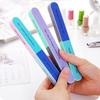 Nail File Creative Function Print Finger Polishing EVA Emery Board Manicure Tool for Home Use