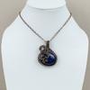 Lapis Lazuli Handmade Copper Wire Wrap Jewelry Pendant 2.21" l9D14