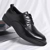 British Style Man Sneakers Casual Leather Men Oxford Shoes Lace-up Business Shoes Classic Comfy Formal Dress Footwear Suit Shoes