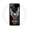Case - Harley Davidson - Xiaomi Mi 11 Lite - Black - Eagle Logo - Rigid