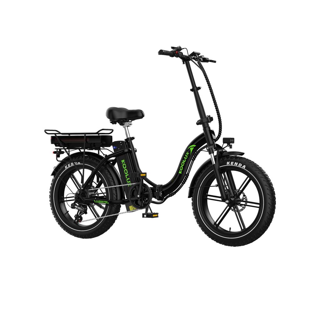 KOOLUX BK6S PRO Folding Electric Bike With Seat 48V23AH Battery 500W Motor 20*4.0 Fat Tires e-Bike Adult City Outdoor Electric Bicycle