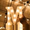 Small LED Alphabet Number Shaped Lights for Party, Proposal, and Celebration Decor