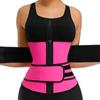 Waist Trainer for Women Waist Cincher Underbust Corset with 3 Adjustable Belts Tummy Control Body Shaper Workout Shapewear Fitness Trimmer Belt