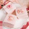 Candy Box Gift Packaging Box Ribbon Flower Gift Boxes Chocolate Bags Wedding Favors Bridal Baby Shower Birthday Party Supplies