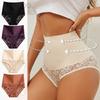 Women High Waist Lace Shapewear Briefs Seamless Butt Lifter Women's Maillard Sexy Tummy Control Belly Shaping Lingerie Female