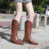 New Hot Selling Fashion Solid Color Spring and Autumn Women's Ankle Boots Low Heel Short Boots Plus Size Women's Shoes