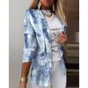 Spring Women's Long Sleeve Colorful Blazer Slim Blazer Jacket