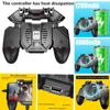 AK77 Six Finger All-in-One Mobile Game Controller for PUBG Mobile Game Artifacts Game Handle