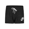 Sportswear Knitted Casual Sports Shorts Women Shorts Gray Black 904536-010