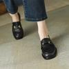 Женские мокасины в британском стиле, весенние туфли, женские ретро-лоферы с круглым носком, женские