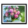 Diamond Embroidery Flowers Picture of Rhinestones Diamond Painting Cross Stitch Peony Needlework