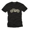 Vintage Motorcycle T-Shirt Sportster Custom Chopper Cafe Racer Bobber Men's Biker