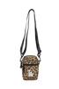 [Major League Baseball] Shoulder Bag SD120 Dodgers Leopard