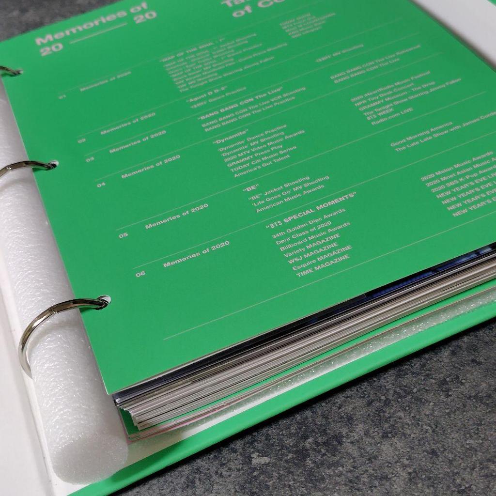 [USED] BTS Memories Of 2020 Trading Card (J-HOPE) Included!