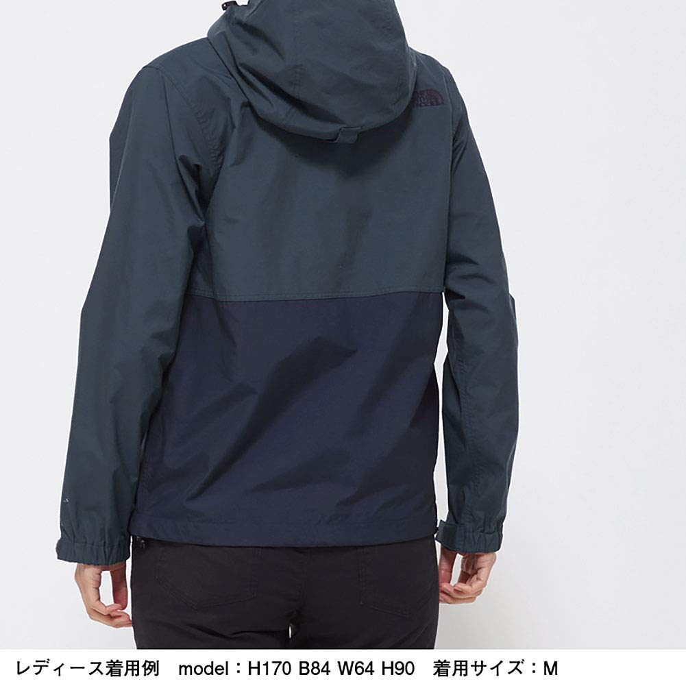 The North Face Lightweight Compact Size M Women's Water-Repellent Jacket, Black,