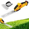 2 IN 1 Cordless Electric Hedge Trimmer Rechargeable Handheld Household Shrub Weeding Pruning Mower Garden Tools