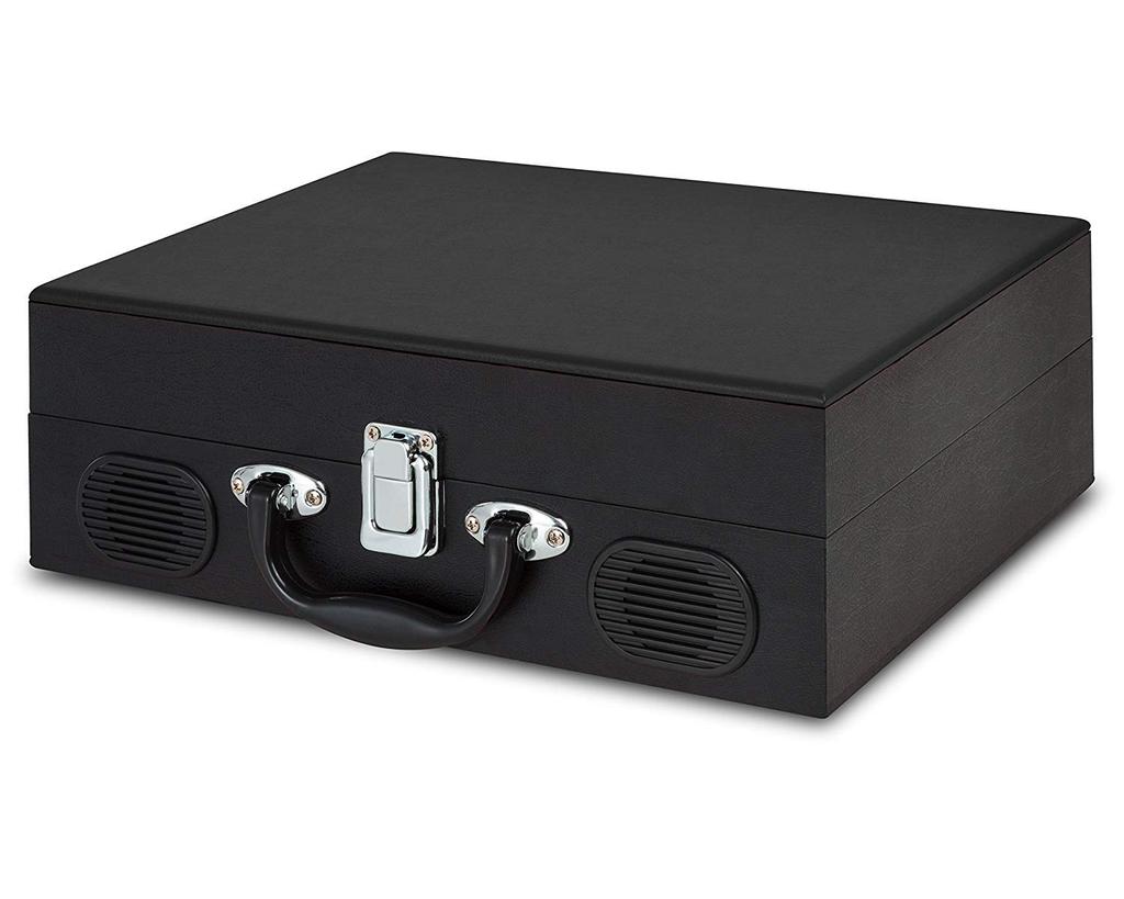 ION Audio Portable Record Suitcase Runs On Vinyl Black Player, Type, Built-in Speaker, Portable, Batteries, Transport,