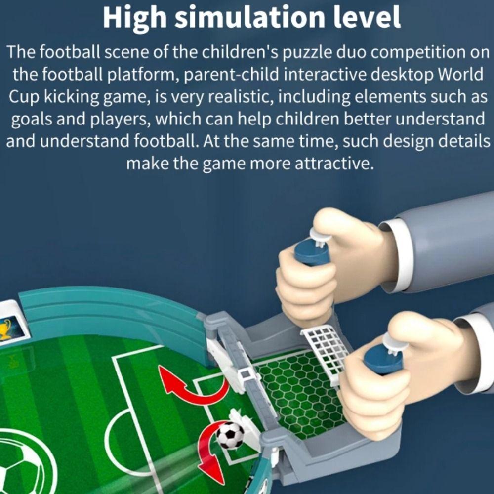 Ejection Type Tabletop Soccer Toys Competitive Intelligence Contest Party Game  Adults